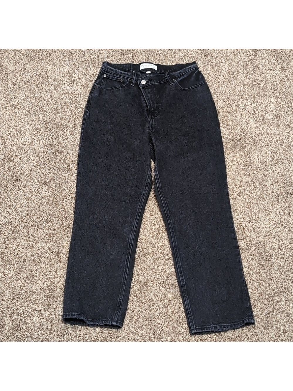 Abercrombie & Fitch The 90's Straight Ultra High Rise Size 27